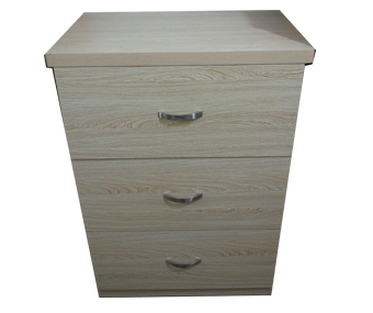 Tủ gỗ ép MFC có 3 ngăn kéo rộng 70 cm