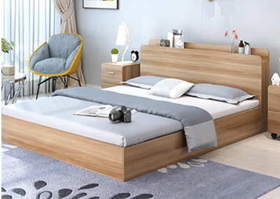 Giường ngủ gỗ công nghiệp thiết kế hiện đại